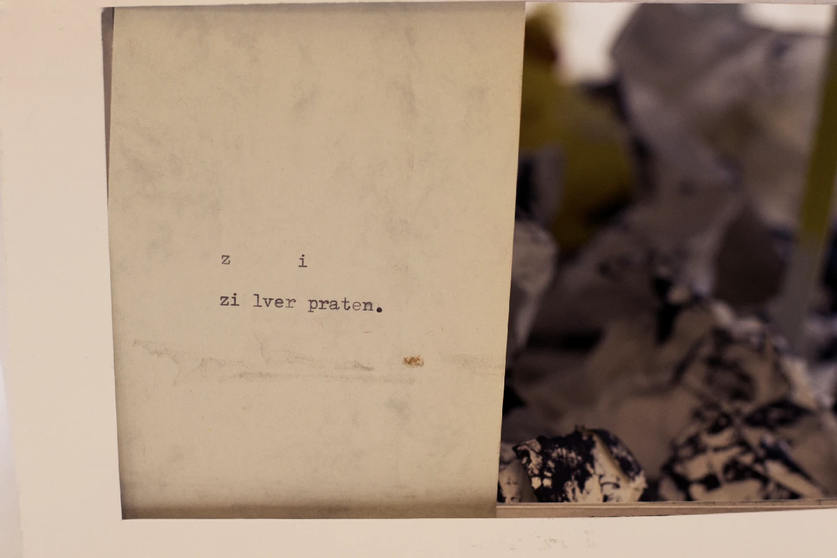 Another thing I made at HKU with a poem kind of thing printed. In a box.